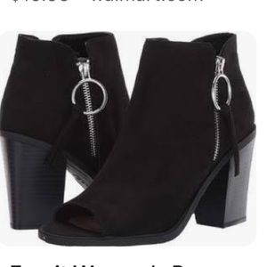 NEW Esprit Neely Faux Suede Ankle Bootie
